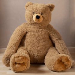 CHILDHOME Sittende teddybjørn 76 cm