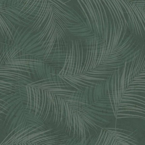 WALLCOVERINGS Veggpanel Palm grønn