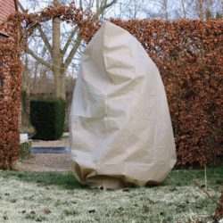 Vintertrekk med glidelås fleece 70 g/m² beige 2×2,5 m