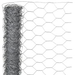 Nature Gjerdenetting sekskantet 1×10 m 25 mm galvanisert stål