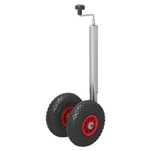 ProPlus Dobbelt nesehjul plastfelg med luftdekk 26×8,5 cm 341508