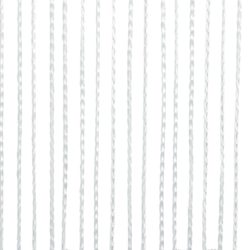 Trådgardiner 2 stk 140×250 cm hvit