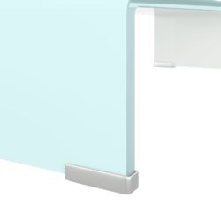 TV-benk glass grønn 60x25x11 cm