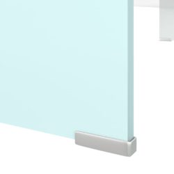 TV-benk glass grønn 100x30x13 cm