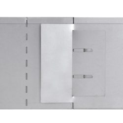 vidaXL Plengjerde 15 stk galvanisert stål 100×20 cm