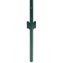 vidaXL Euro gjerde stål 20×0,8 m grønn