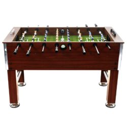 vidaXL Fotballbord stål 60 kg 140×74,5×87,5 cm brun