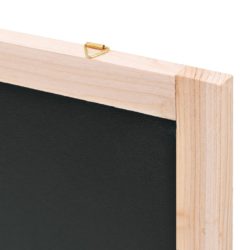 vidaXL Veggmontert tavle sedertre 60×80 cm