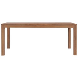 Spisebord heltre teak med naturlig etterbehandling 180x90x76 cm