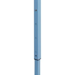 Sammenleggbart festtelt popup med 5 sidevegger 3×9 m blå