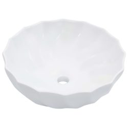 Vask 46×17 cm keramikk hvit
