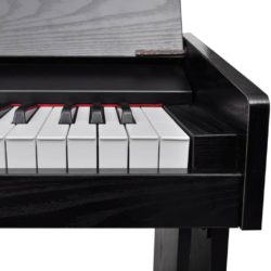 vidaXL El-piano/digitalt piano med 88 taster og musikkstativ