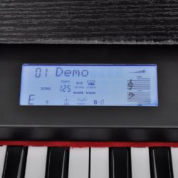 vidaXL El-piano/digitalt piano med 88 taster og musikkstativ
