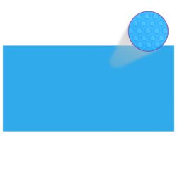 Bassengduk 732 x 366 cm PE Blå