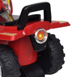ATV for barn lyd og lys rød