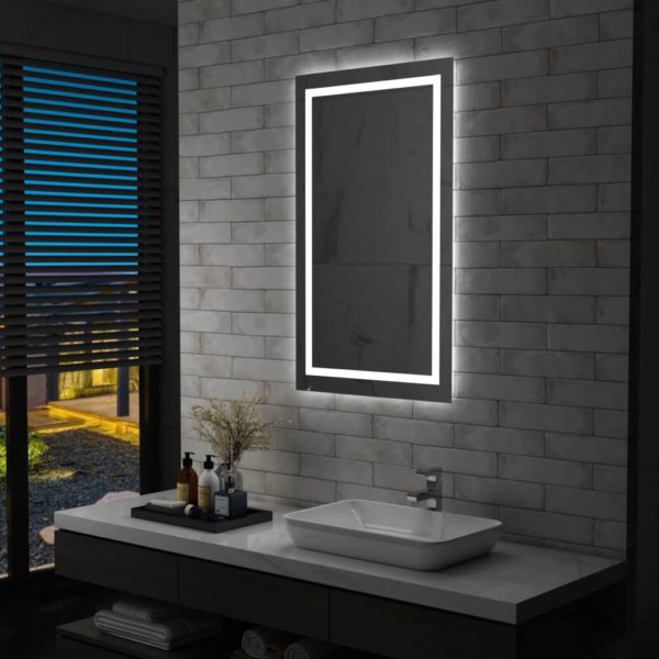 LED-speil til bad med berøringssensor 60×100 cm