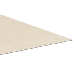 Selvklebende PVC-gulvplanker 5,11 m² beige