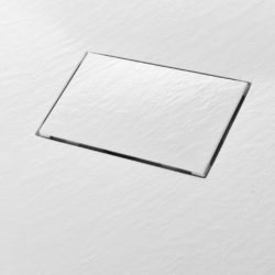 Dusjbrett SMC hvit 100×80 cm