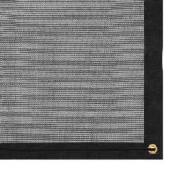 Tilhengernett HDPE 1,5×2,2 m svart