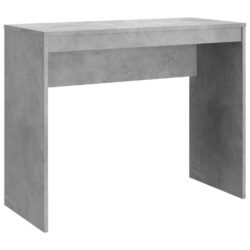 Skrivebord betonggrå 90x40x72 cm konstruert tre