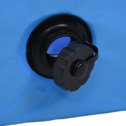 Sammenleggbart hundebasseng blå 120×30 cm PVC