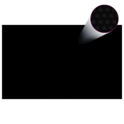 Bassengtrekk svart 260×160 cm PE