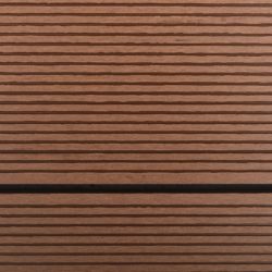 Utendørs dusjbrett WPC rustfritt stål 110×62 cm brun