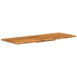 vidaXL Topplate til baderomsmøbler heltre akasie 140x52x2,5 cm