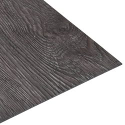 Selvklebende gulvplanker 5,11 m² PVC brun
