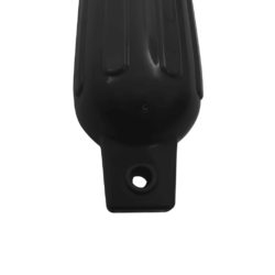 vidaXL Båtfender 4 stk svart 41×11,5 cm PVC