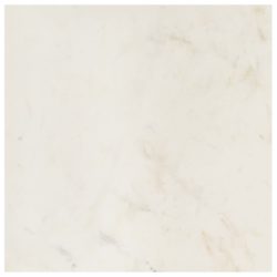 vidaXL Salongbord hvit 60x60x35 cm ekte stein med marmorstruktur