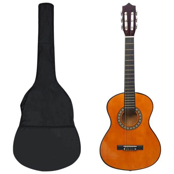 vidaXL Klassisk gitar 8-delers sett for nybegynnere og barn 1/2 34″