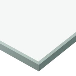 Skyvedør ESG-glass og aluminium 90×205 cm sølv