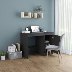 Skrivebord grå 100x50x76 cm sponplate