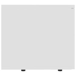 TV-benk hvit 80x34x30 cm sponplate