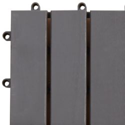 vidaXL Terrassebord 20 stk gråvasket 30×30 cm heltre akasie