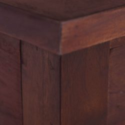 vidaXL Salongbord klassisk brun 100x50x30 cm heltre mahogni