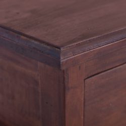 Nattbord klassisk brun heltre mahogni