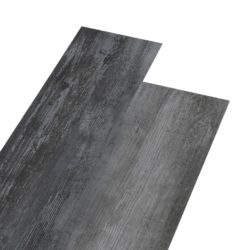 PVC-gulvplanker 5,02 m² 2 mm selvklebende blank grå