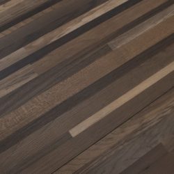 PVC-gulvplanker 5,02 m² 2 mm selvklebende stripet brun
