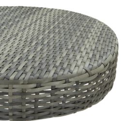 Hagebord grå 60,5×106 cm polyrotting