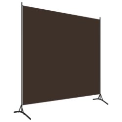 Romdeler 1 panel brun 175×180 cm
