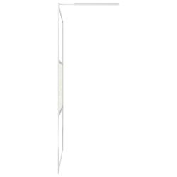 Dusjvegg ESG-glass med steindesign 115×195 cm