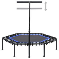vidaXL Trim-trampoline med håndtak 122 cm