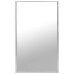 Speil sølv 100×60 cm