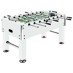 vidaXL Fotballbord stål 60 kg 140×74,5×87,5 cm hvit