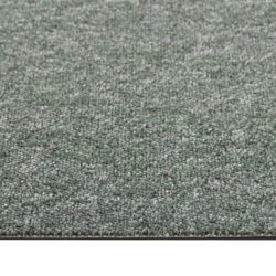 vidaXL Teppefliser gulv 20 stk 5 m² 50×50 cm grønn