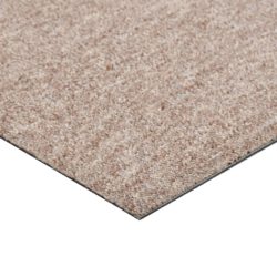 vidaXL Teppefliser gulv 20 stk 5 m² 50×50 cm beige