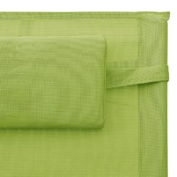 Solseng textilene grønn og grå