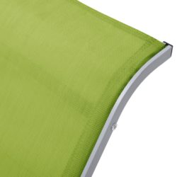 Solseng tekstil og aluminium grønn
